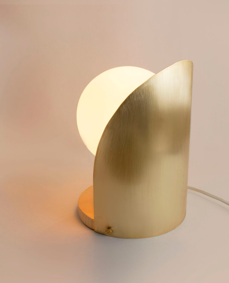 Brass Table Light Globe Lamp Modern Lighting - cronohome.com