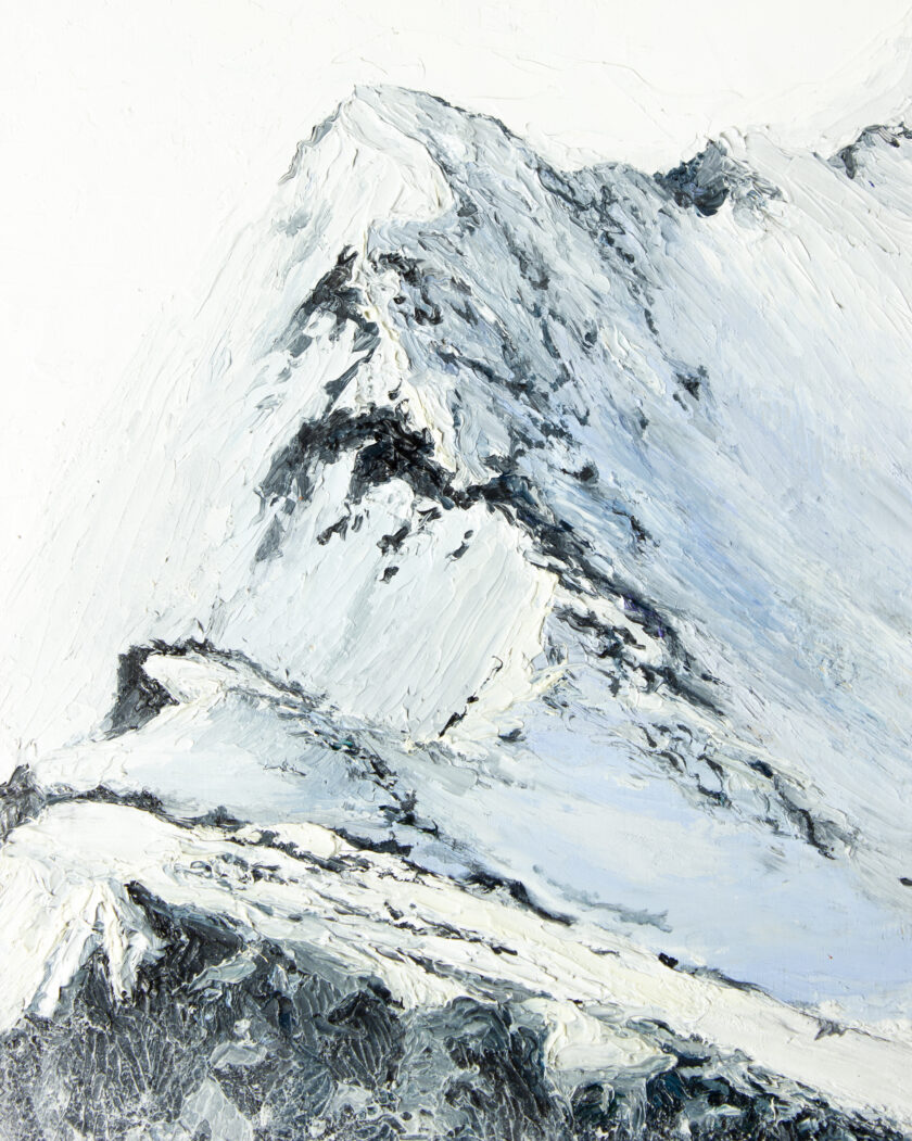 Modern-painting-Snowy-mountains.